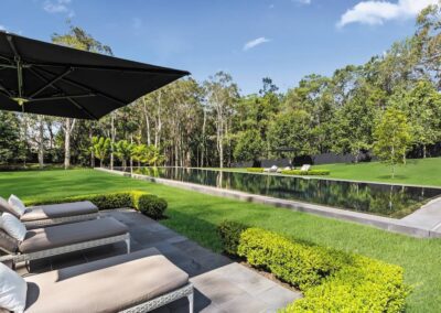 panoramic garden photography for Estate marketing in Brisbane
